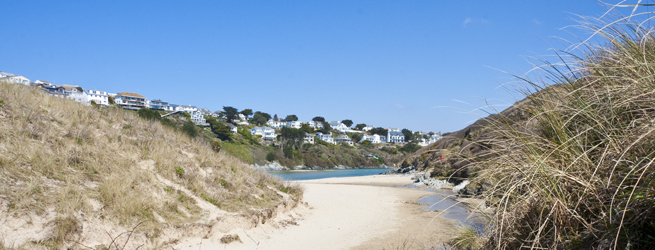 Crantock Beach Newquay Cornwall