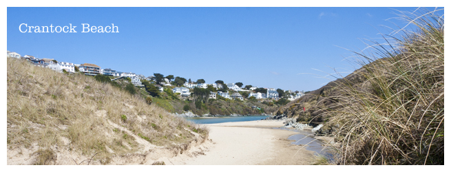 Crantock Beach Newquay Cornwall