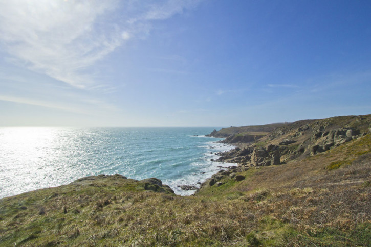 gorgeous view along the coastal path