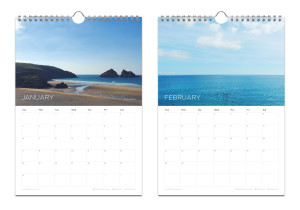 2016 Cornwall Calendar from 360ºBeaches