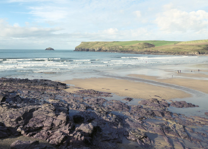 Polzeath beach, North Cornwall