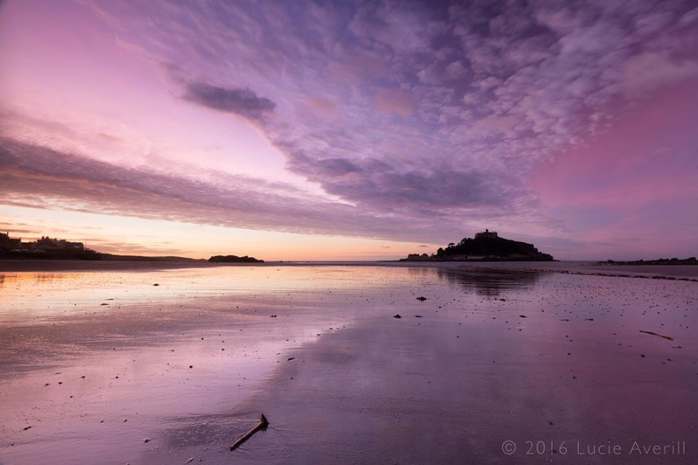 Cornwall Photos - Marazion beach and St Michael's mount by @lucie_averill on Instagram