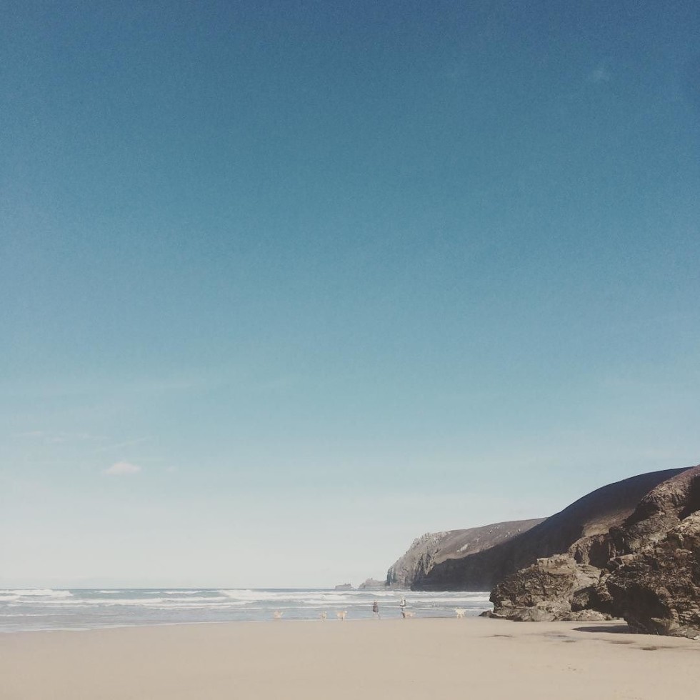 Cornwall Photos - Chapel Porth beach in St Agnes by @hello_my_name_is on Instagrsm