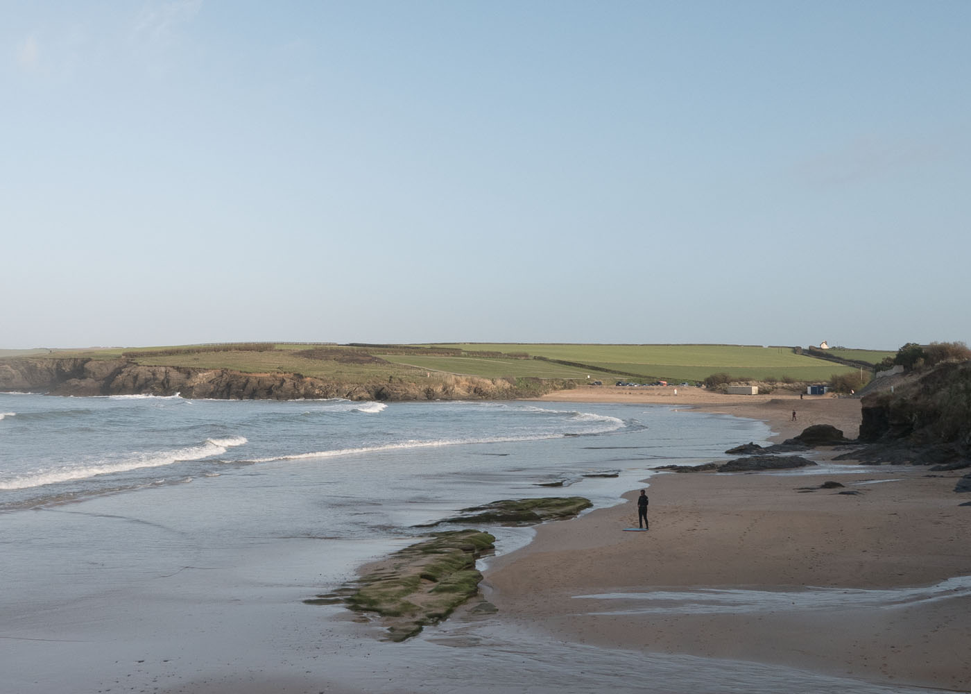 Harlyn Bay in North Cornwall near Padstow