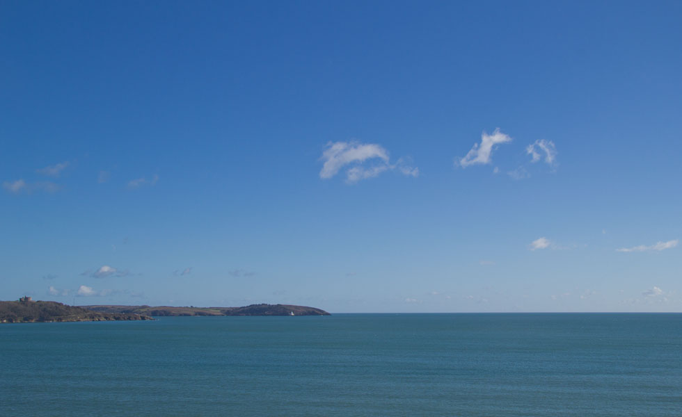 Pendennis Point in Falmouth Cornwall