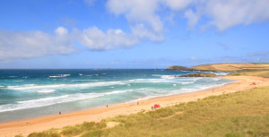 Constantine Bay dog friendly beach in Cornwall