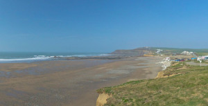 widemouth bay is a dog friendly beach in Cornwall