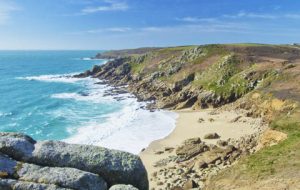 Cornwall beaches Porthchapel Beach Lands End